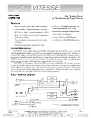 VSC7130RC datasheet pdf Vitesse Semiconductor Corporation