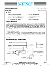 VSC8150QQ datasheet pdf Vitesse Semiconductor Corporation