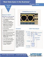 VSC8171 datasheet pdf Vitesse Semiconductor Corporation