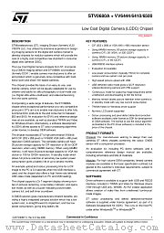 STV0680A-002 datasheet pdf VLSI Vision Limited