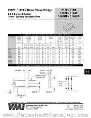 3110F datasheet pdf Voltage Multipliers