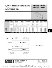 FP125S datasheet pdf Voltage Multipliers