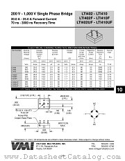 LTI1402 datasheet pdf Voltage Multipliers