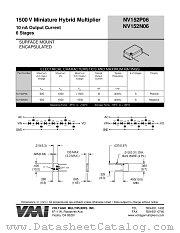 NV152N06 datasheet pdf Voltage Multipliers