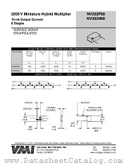 NV202N08 datasheet pdf Voltage Multipliers