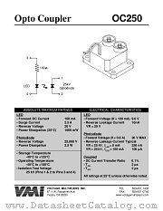 OC250 datasheet pdf Voltage Multipliers