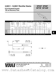 SP100F datasheet pdf Voltage Multipliers