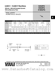 X100UFG datasheet pdf Voltage Multipliers