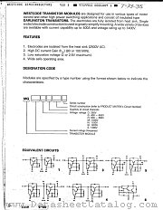 MG100M2YK1 datasheet pdf Westcode Semiconductors