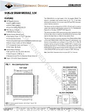 EDI8L32512V17AC datasheet pdf White Electronic Designs