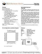 EDI8L3265C25AI datasheet pdf White Electronic Designs