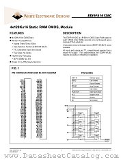 EDI9F416128C100BNC datasheet pdf White Electronic Designs