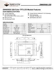 ENH050Q1-320 datasheet pdf White Electronic Designs