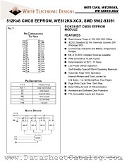 WE256K8-200CMA datasheet pdf White Electronic Designs