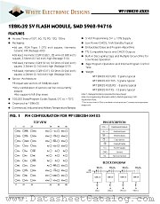 WF128K32N-120H1Q5 datasheet pdf White Electronic Designs