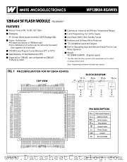 WF128K64-90G4WC5 datasheet pdf White Electronic Designs