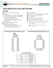 WMF128K8-120CLC5A datasheet pdf White Electronic Designs
