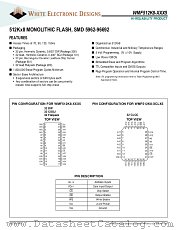 WMF512K8-120CM5 datasheet pdf White Electronic Designs