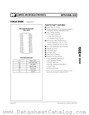 WPS512K8LB-55RM datasheet pdf White Electronic Designs