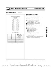WPS512K8VC-17RJM datasheet pdf White Electronic Designs