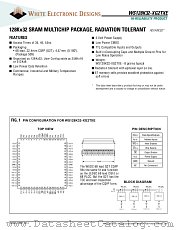 WS128K32-35G2TMEA datasheet pdf White Electronic Designs