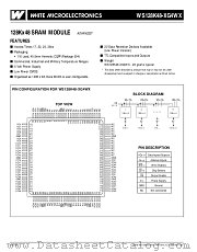 WS128K48-25G4WM datasheet pdf White Electronic Designs