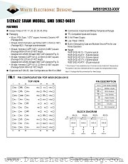 WS512K32-15G1TMA datasheet pdf White Electronic Designs