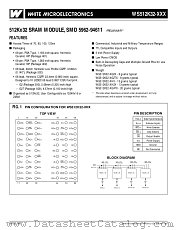WS512K32N-70H2MEA datasheet pdf White Electronic Designs
