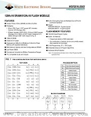 WSF2816-39G2U1CA datasheet pdf White Electronic Designs