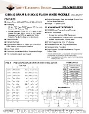 WSF41632-22H2C datasheet pdf White Electronic Designs