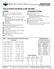 WSF512K16-39H2CA datasheet pdf White Electronic Designs