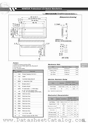 WG12232B datasheet pdf WSTAR