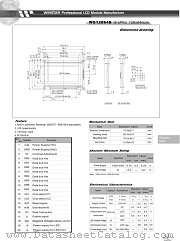 WG12864B datasheet pdf WSTAR