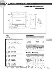 WG240128B datasheet pdf WSTAR