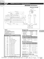 WH1602B datasheet pdf WSTAR