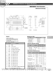 WH1604A datasheet pdf WSTAR
