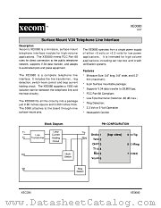 XE0080 datasheet pdf XECOM