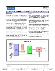 XE1414C datasheet pdf XECOM