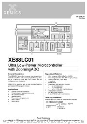 XE88LC04ME027 datasheet pdf Xemics