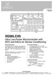 XE88LC03ME028 datasheet pdf Xemics