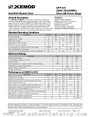 QPP-023 datasheet pdf XEMOD