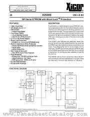 X25020P datasheet pdf Xicor