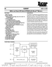 X25097V-1,8 datasheet pdf Xicor