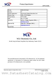 CPF101NW datasheet pdf YCL