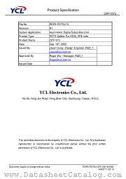 CPF107J datasheet pdf YCL