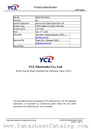 CPF120A datasheet pdf YCL