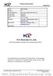 WMF601A datasheet pdf YCL