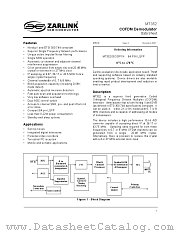 MT352_GC_GP1N datasheet pdf Zarlink Semiconductor