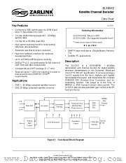 ZL10312QCG datasheet pdf Zarlink Semiconductor
