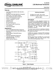 ZL20250_LCE datasheet pdf Zarlink Semiconductor